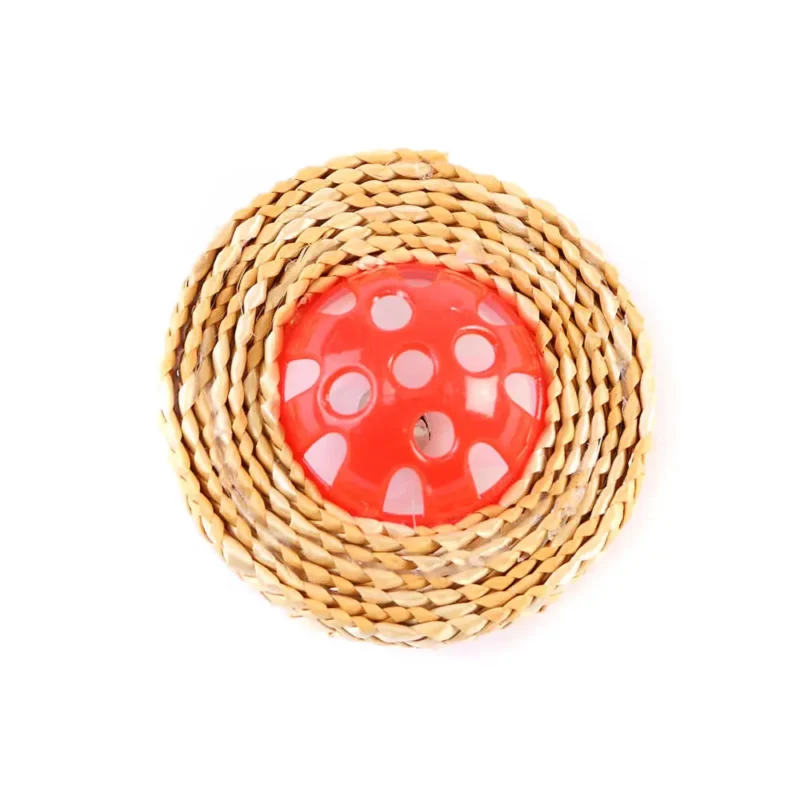 FREEDOG PELOTA ROJA CON CINTA 7 X 7CM