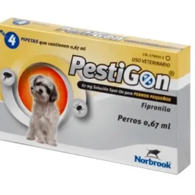 PESTIGON PERROS 67MG 2-10KG 24PIP