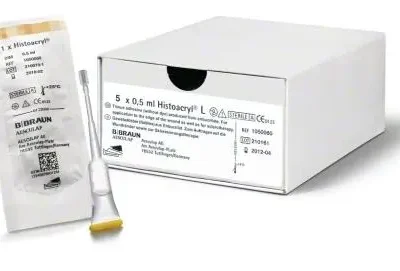 HISTOACRYL TRANSPARENTE 10X0,5ML 10UDS BRAUN