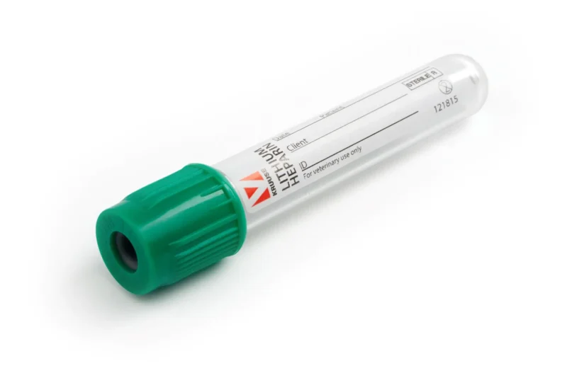 TUBO SANGRE HEPARINA LITIO 5ML 100U KRUUSE (NDR)