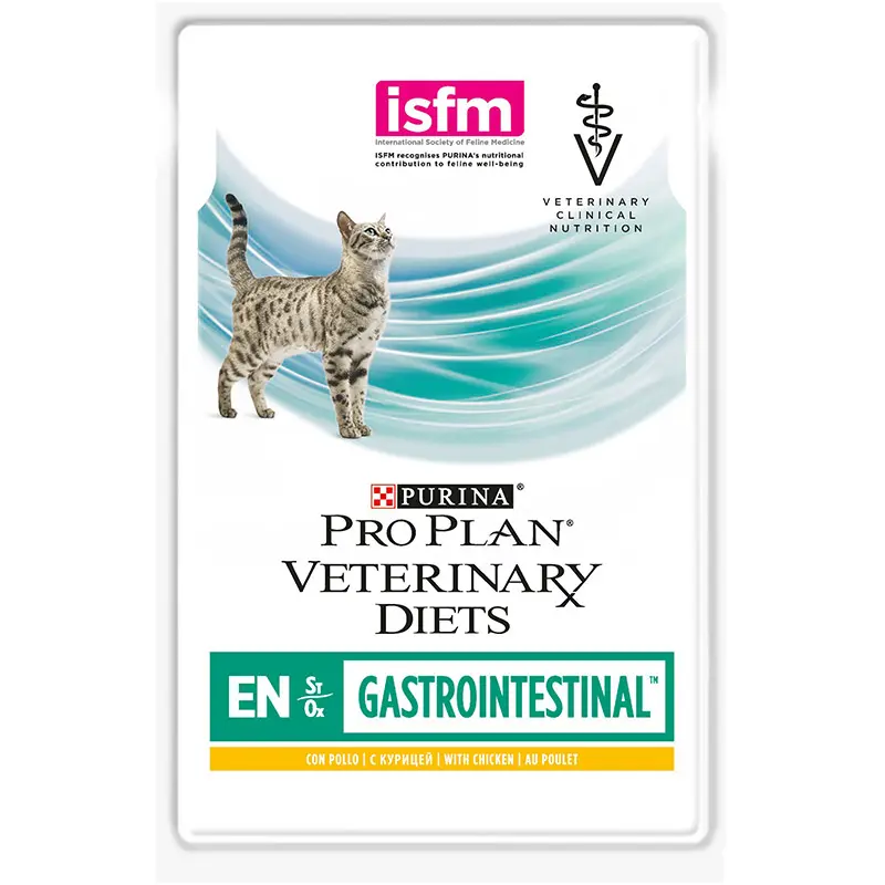 PRO PLAN VET FELINE EN GASTROINTESTINAL CAJA POUCH 10X85GR