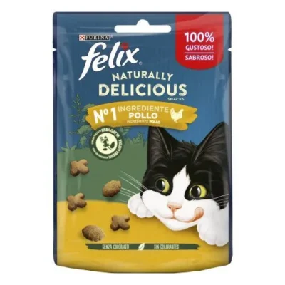 FELIX FELINE NATURALLY DELICIUS POLLO Y HIERBAS 8X50GR