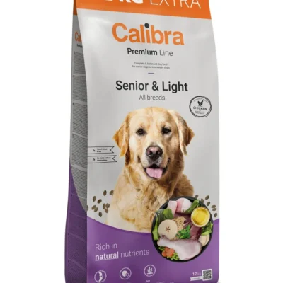 CALIBRA DOG PREMIUM LINE SENIOR&LIGHT 12+2KG