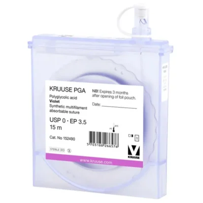 SUTURA CASSETTE PGA  0 15M 1U KRUUSE