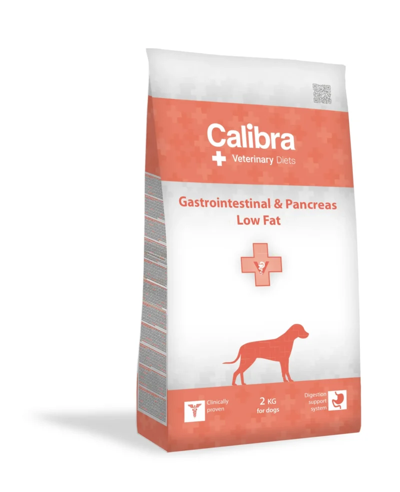 CALIBRA VET DIET DOG GASTROINTESTINAL LOW FAT 2KG