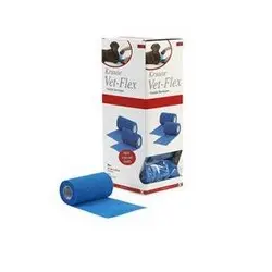 VET-FLEX 10 CM X 4,5 M AZUL 10U KRUUSE