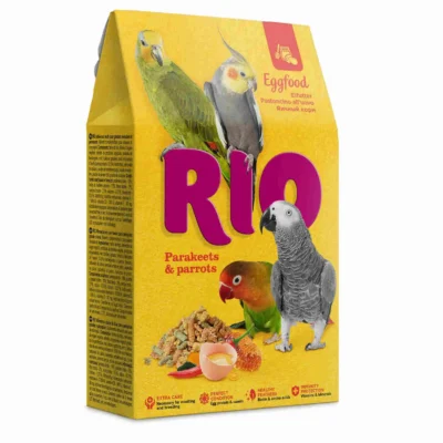 RIO HUEVO PARA COTORRAS Y LOROS 250GR