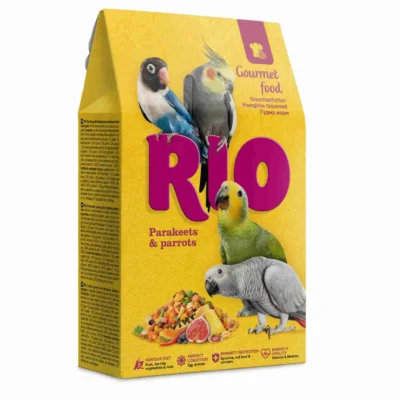 RIO GOURMET COTORRAS Y LOROS 250GR