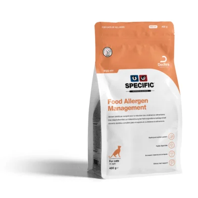 SPECIFIC FELINE ADULT FDD-HY FOOD ALLERGEN MANAGEMENT 400GR
