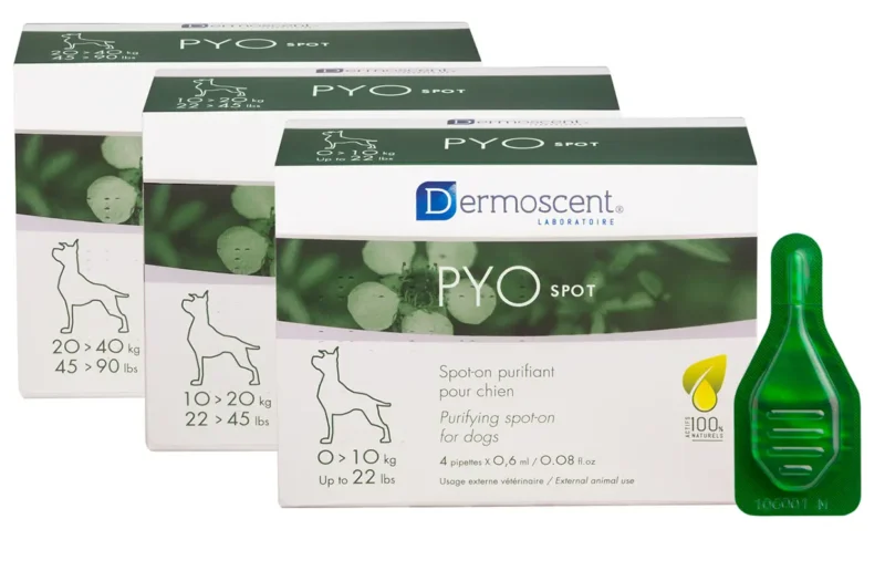 DERMOSCENT PYOSPOT PERRO 10-20KG 1,2ML 4PIP (NDR)