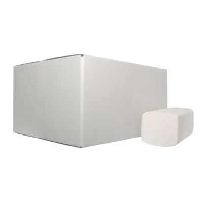TOALHAS DE PAPEL BRANCA 2 CAPAS 160UDS COVETRUS