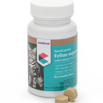 NUTRICAREVET SUPLEMENTO HEPATICO FELINO 80CPD COVETRUS