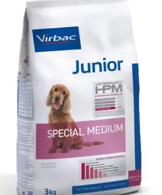 VIRBAC HPM CANINE JUNIOR MEDIUM SPECIAL 3KG