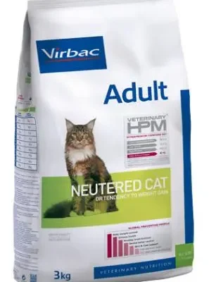 VIRBAC HPM FELINE ADULT NEUTERED 3KG