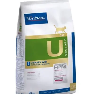 VIRBAC HPM FELINE UROLOGY URINARY WIB U3 3KG