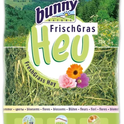 BUNNY HENO FRESCO FLORES 500GR