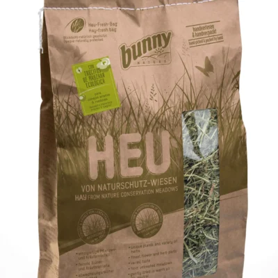 BUNNY HENO NATURAL MEADOWS MANZANA 250GR