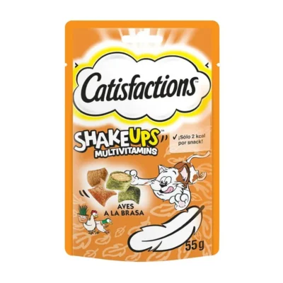 CATISFACTIONS SHAKEUPS AVES A LA BRASA 6X55GR