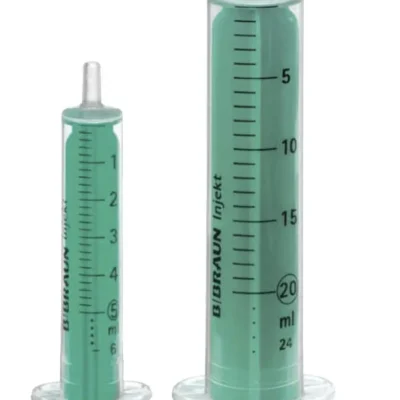 JERINGA DESEC 2 CUERPOS 20ML 100UDS BRAUN