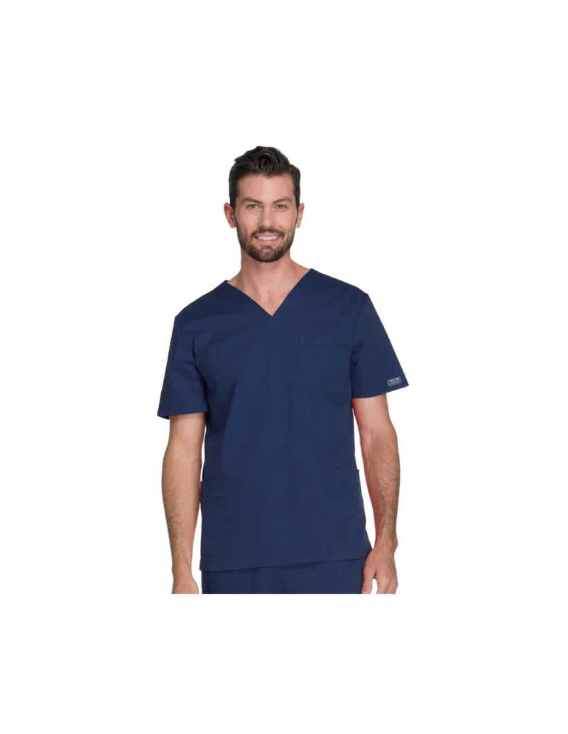 CHEROKEE TOP UNISEX STRETCH NAVW 3 BOLSILLOS TALLA L