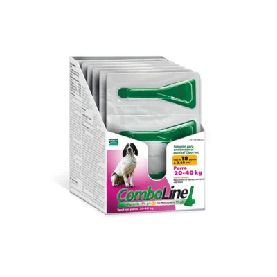 COMBOLINE PERROS 20-40KG 18PIP
