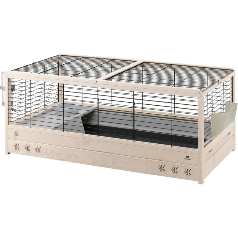 FERPLAST JAULA ARENA CONEJO 120 NEGRO