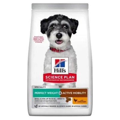 HILL'S HSP CANIN ADUL PERFECT WEIGHT MOBILITY SMALL MINI 6KG