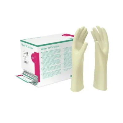 GUANTES CIRUGIA LATEX SIN POLVO VASCO 9 40UDS BRAUN