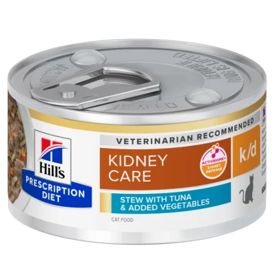 HILL'S HPD FELINE K/D ESTOFADO TUNA VERDURAS 24X82GR