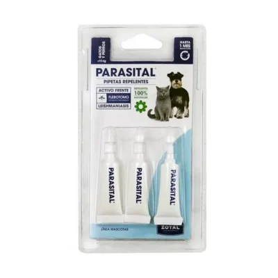 PARASITAL PIPETAS PERRO GATO BILSTER 3X1,25ML