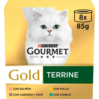 GOURMET GOLD MULTI TERRINE SURTIDO 8X85GR