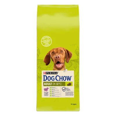 DOG CHOW CANINE ADULT CORDERO 14KG