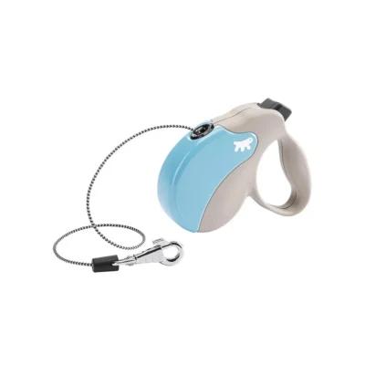 FERPLAST CORREA AMIGO MINI CORDON BEIGE-AZUL