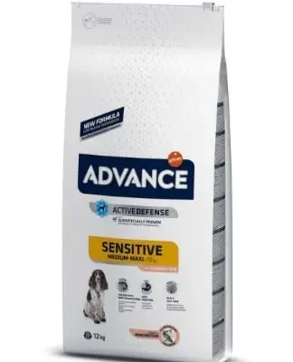 ADVANCE CANINE ADULT SENSITIVE SALMON ARROZ 12KG (NDR)
