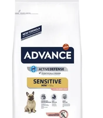 ADVANCE CANINE ADULT SENSIT. MINI SALMON 1,5K (NDR)