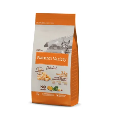 NATURE'S VARIETY CAT NO GRAIN KITTEN POLLO 7KG (NDR)