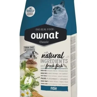 OWNAT CLASSIC FELINE ADULT PESCADO 4KG