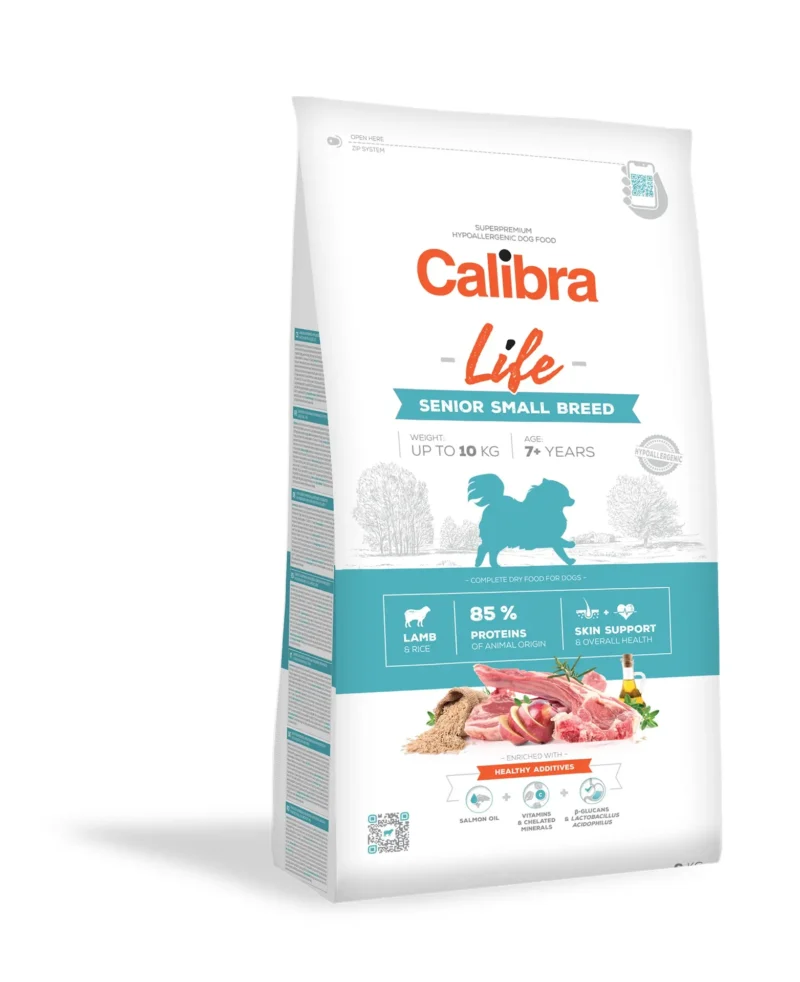 CALIBRA DOG LIFE SENIOR SMALL BREED BORREGO 1,5KG