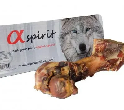 ALPHA SPIRIT CANINE HUESO JAMON ESTANDAR CAJA 15X220GR