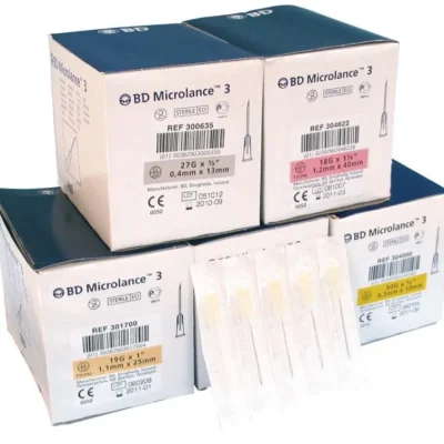 AGULHAS HIPODERMICAS CINZA 27G 13X0,4MM 100UDS BD