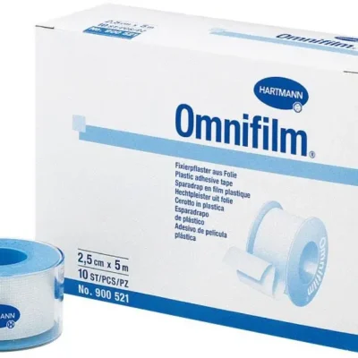 ADESIVO OMNIFILM PLÁSTICO 2,5CMX5M HARTMANN