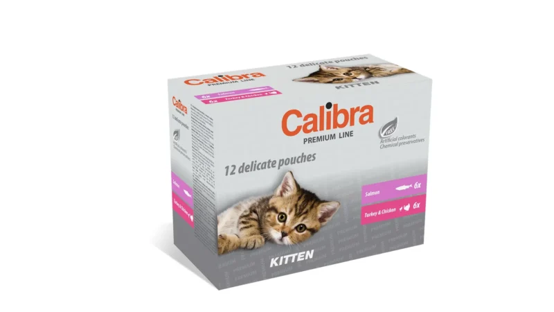 CALIBRA CAT STERILISED FÍGADO POUCH CAIXA 12X100GR