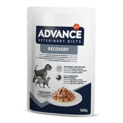 ADVANCE VET CANINE & FELINE RECOVERY POUCH 11X100GR