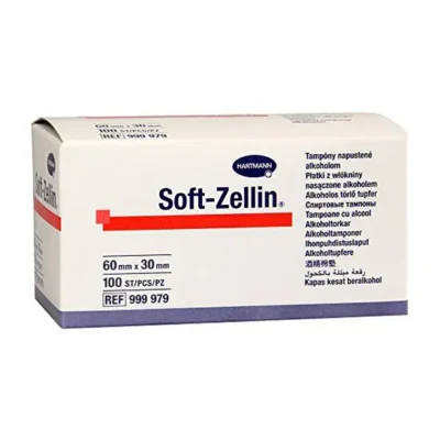 TOALLITAS IMPREGNADAS SOFT ZELLIN 100UDS HARTMANN