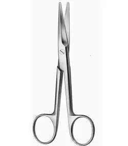 TIJERA MAYO RECTA 140MM 1UD BRAUN (NDR)