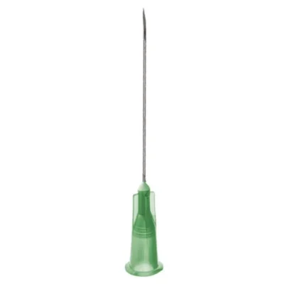 AGULHA  DE MICROLANCE 0,8X40MM 21G 1 1/2 VERDE 100UD BD