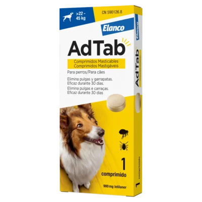 ADTAB PERRO 900MG 22-45KG MASTICABLE 1CPD