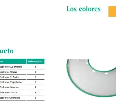 COLLAR ISABELINO ECOPROTEC 12,5 VINO 1UD BRAUN (NDR)