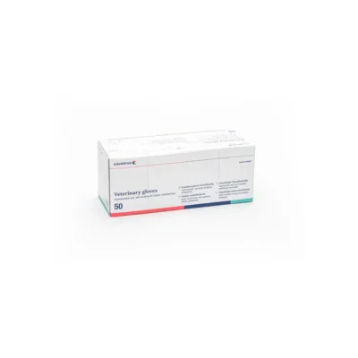 LUVAS DE NITRILO SEM PÓ BRANCO XS 100UD COVETRUS