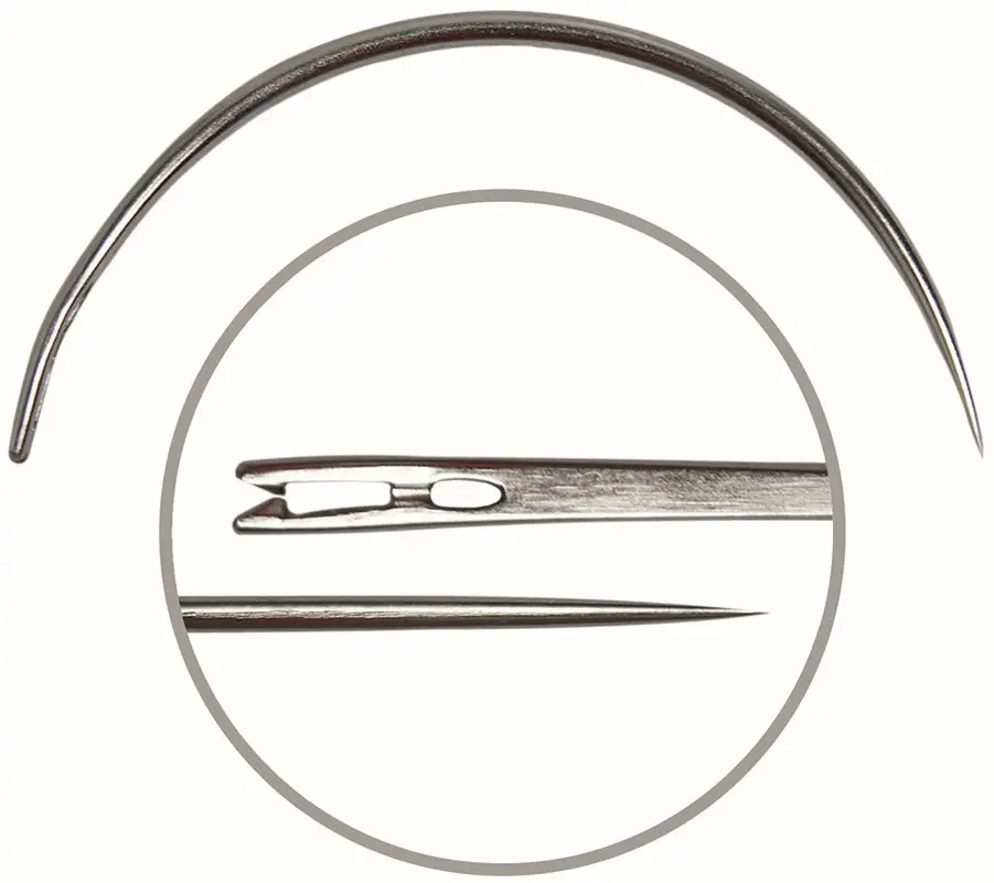 AGUJAS SUTURA SEMICIRCULO CORTE SZ 13(36MM) 12U COVETRUS